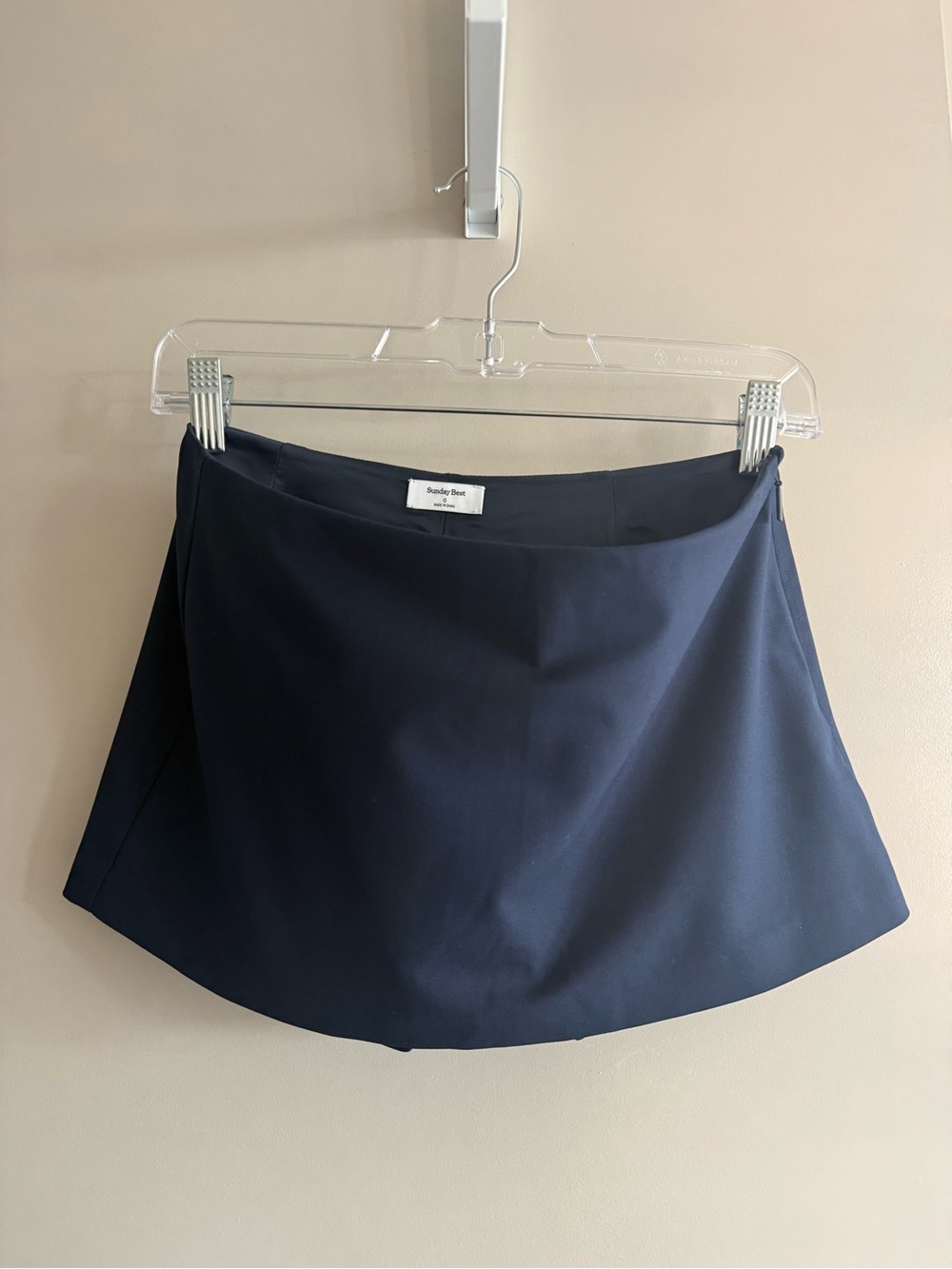 Aritzia Navy Flame Skort | 0 | Admiral